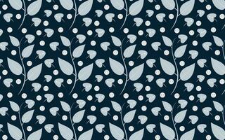 Botanical pattern and background  vector design