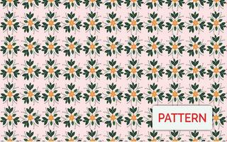 Beautiful floral pattern and background vector design