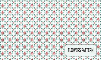 Spring floral pattern and background vector design