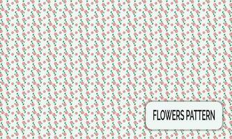 Spring floral pattern and background vector design