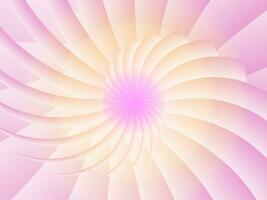 abstract background with flowers, a pink and yellow spiral background with a spiral shape, vector