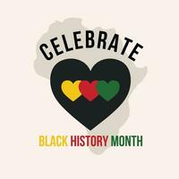 Black history month Instagram posts vector design illustration