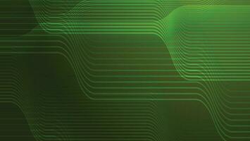 abstract green background with modern lines pattern vector