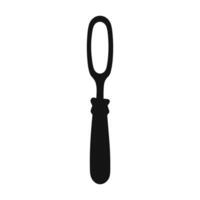 Kitchen tools silhouette, Kitchen utensils silhouette-Vector Silhouette. vector