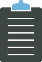 Clipboard icon vector image.