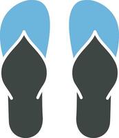 Flip Flops icon vector image.