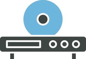 Disc Player icon vector image.