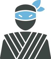 Ninja icon vector image.
