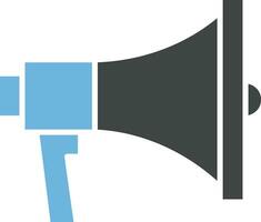 Megaphone icon vector image.