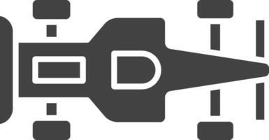 Formula One icon vector image. Suitable for mobile apps, web apps and print media.