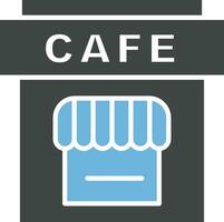 Cafe icon vector image.