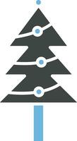 Christmas Tree icon vector image.