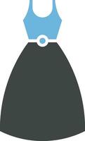 Cocktail Dress icon vector image.