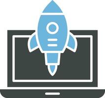 Startup icon vector image.