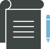 Taking Notes icon vector image.