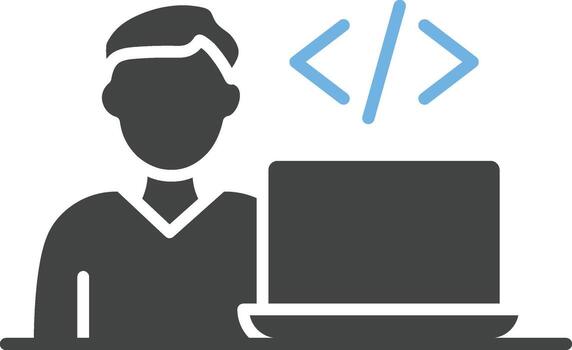 Software Developer icon vector image.