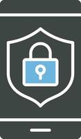 Secure Device icon vector image.