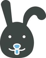 Rabbit Face icon vector image.