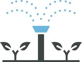 Irrigation icon vector image.