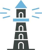 Lighthouse icon vector image.