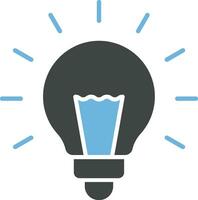 Light Bulb icon vector image.