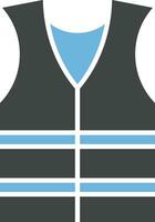 Vest icon vector image.