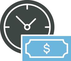 Time Based Payment icon vector image.