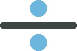 Divide icon vector image.