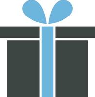 Wrapped Gift icon vector image.