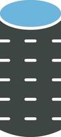 Rollers icon vector image.