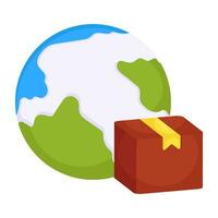 A perfect design icon of global delivery vector