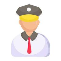 Perfect design icon of policeman vector