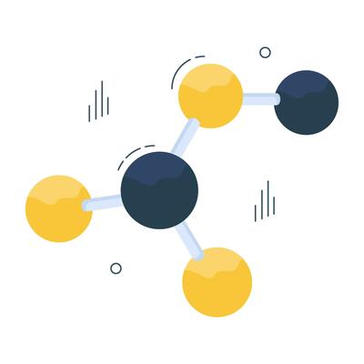 Modern design icon of topology