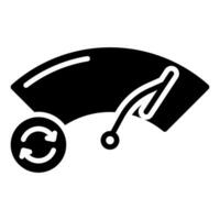 Wiper Blade Replacement icon line vector illustration