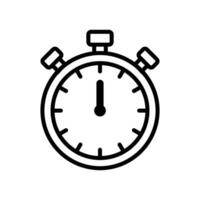 stopwatch icon vector design template simple and clean