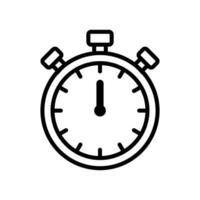 stopwatch icon vector design template simple and clean