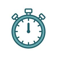 stopwatch icon vector design template simple and clean