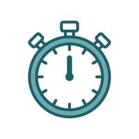 stopwatch icon vector design template simple and clean