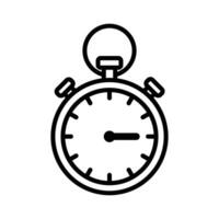 stopwatch icon vector design template simple and clean