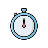 stopwatch icon vector design template simple and clean