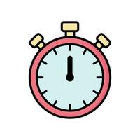 stopwatch icon vector design template simple and clean