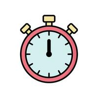 stopwatch icon vector design template simple and clean