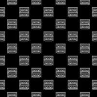 Seedling and Grow Light System vector Phyto Lamps dark linear seamless pattern
