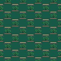 Phytolamp with Seedling vector Grow Light colored seamless pattern