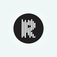 Podcast Radio Logo design On Letter R Design Using Microphone Template vector illustration