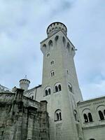 Observation tower of Neuschwanstein castle photo