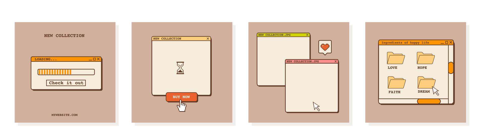 Desktop Interface Vector Art, Icons, and Graphics for Free Download