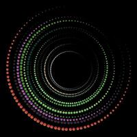 Abstract background with circles loop animation background video