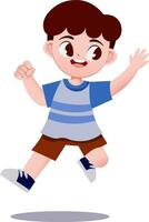 cute children  cartoon style vector