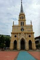 Bangkok tailandia07 noviembre 2022 el santo rosario Iglesia rosario Iglesia además conocido como calvario Iglesia desde portugués calvario es un romano católico Iglesia en bangkok foto